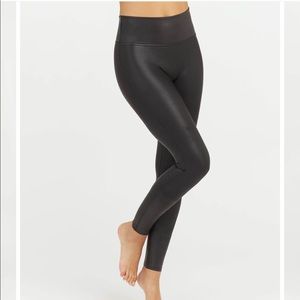 Spanx faux leather leggings